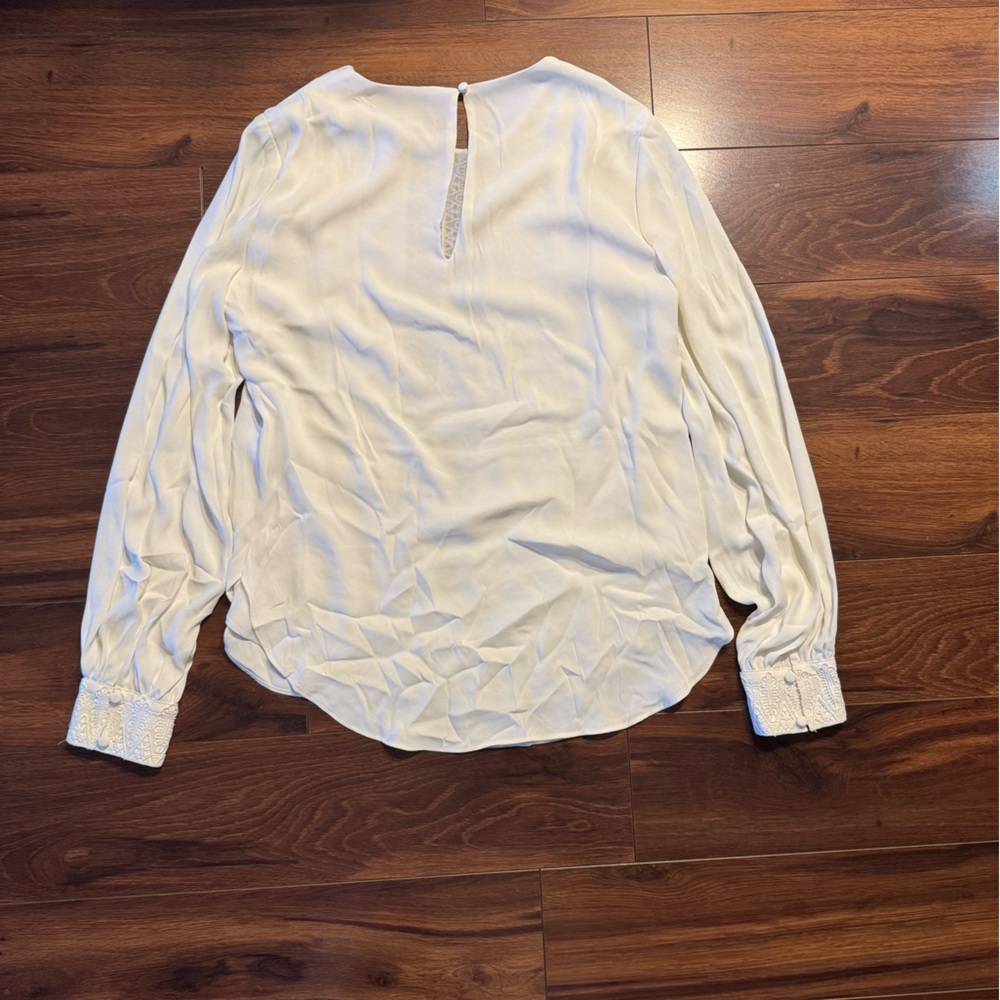 White Work Blouse - Picture 6 of 7